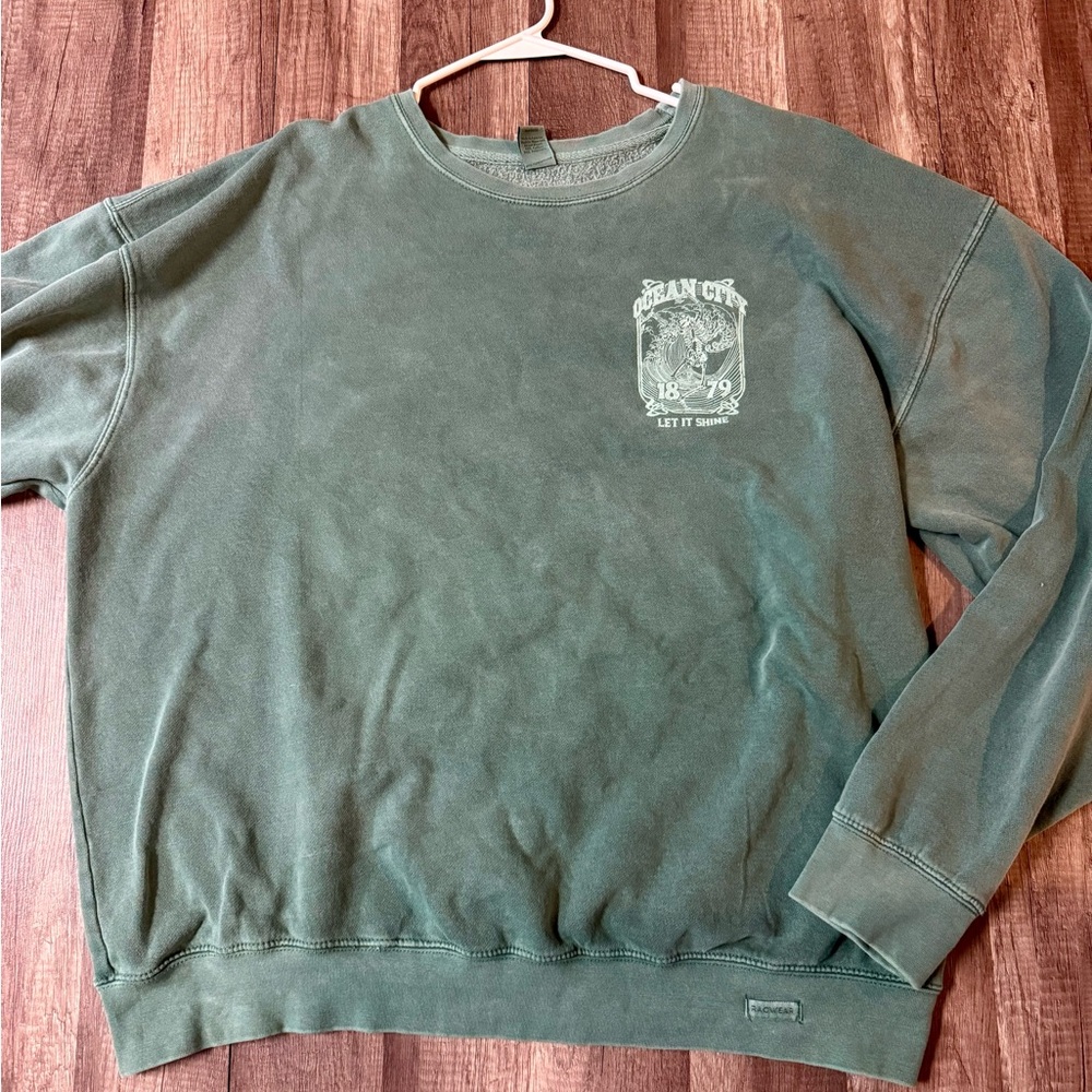 Ocean City Green Women's Sweatshirt